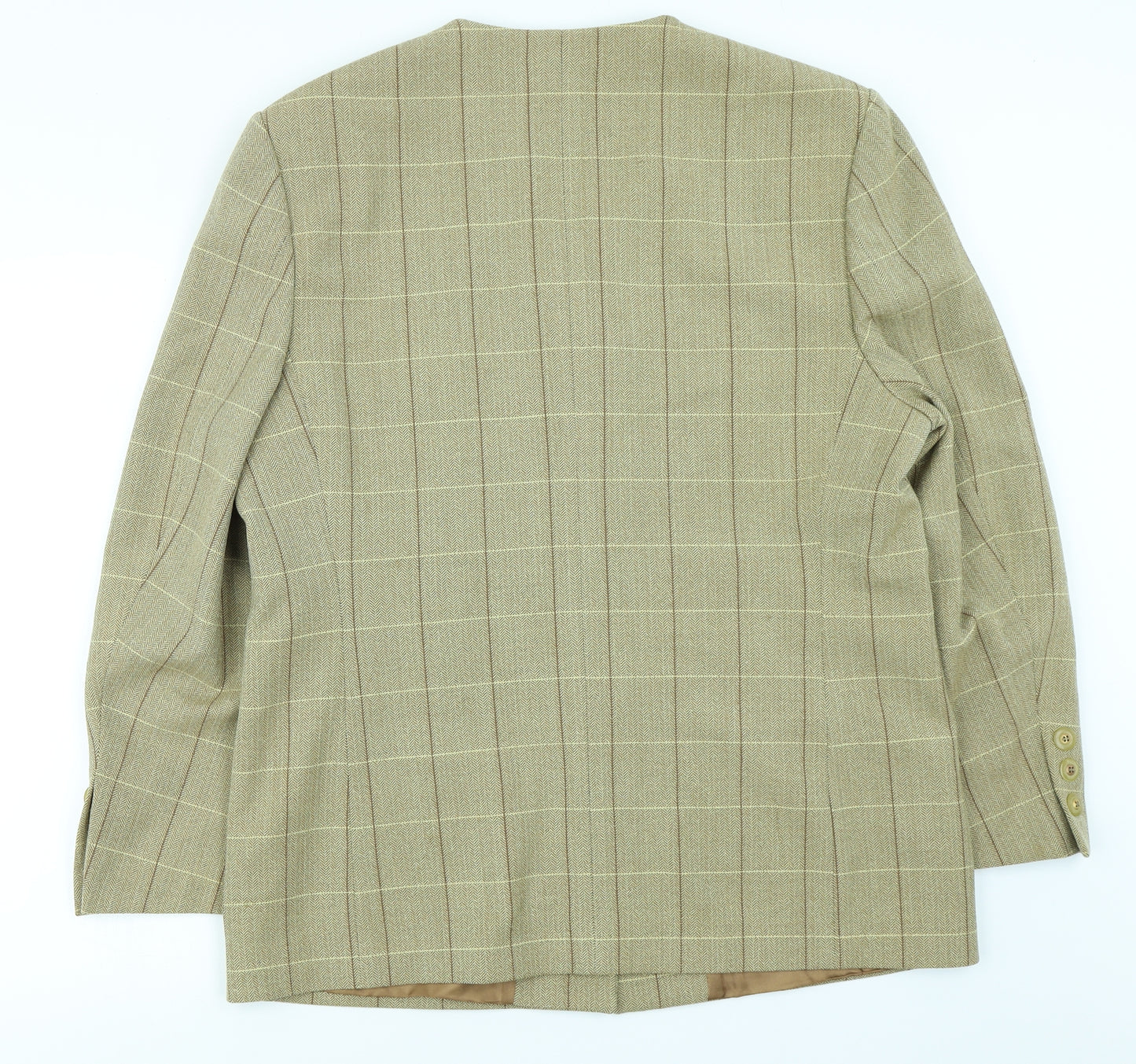Westbury Womens Brown Check  Jacket Blazer Size 14