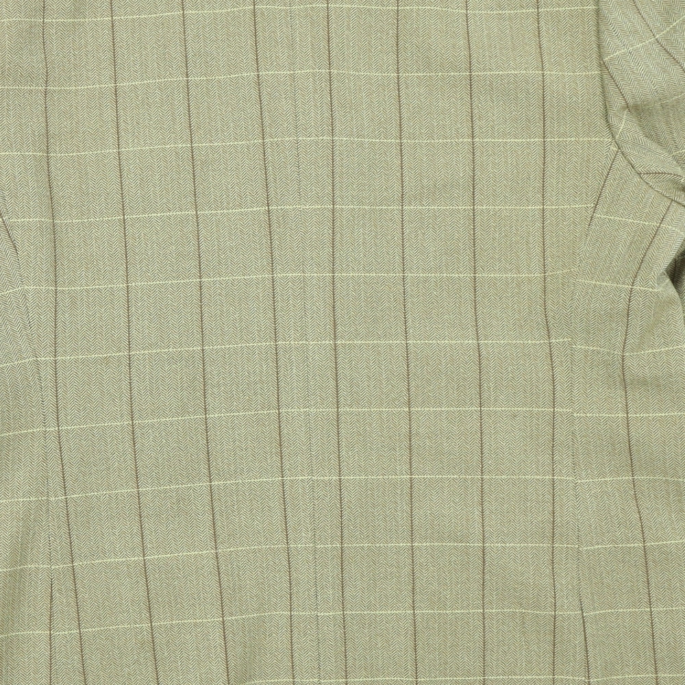 Westbury Womens Brown Check  Jacket Blazer Size 14