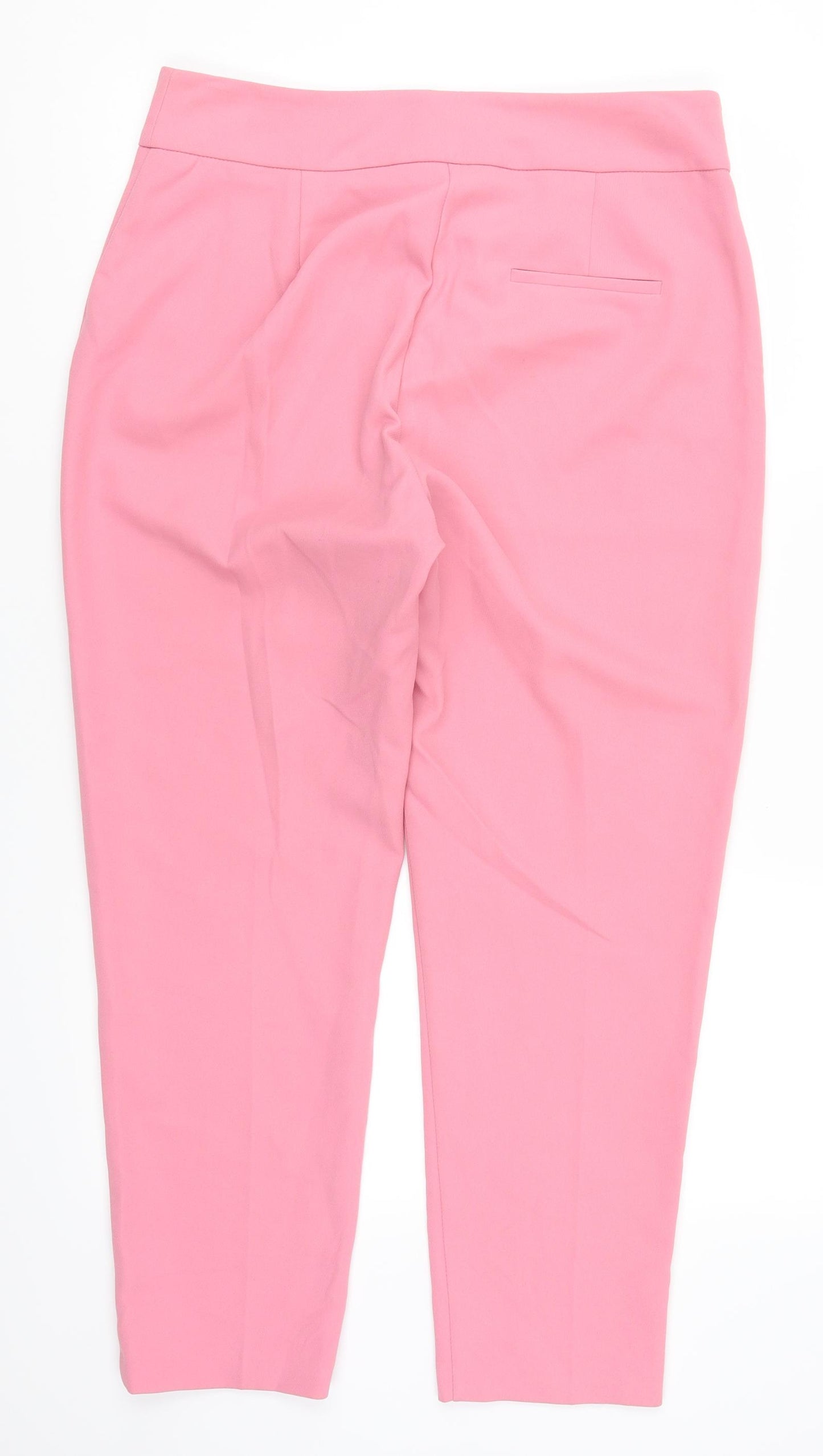 Primark Womens Pink   Trousers  Size 14 L26 in