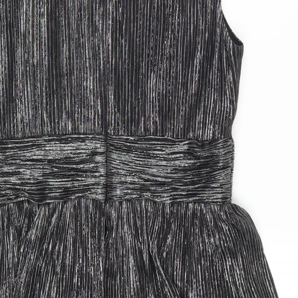 Connected Womens Silver   Tank Dress  Size 16