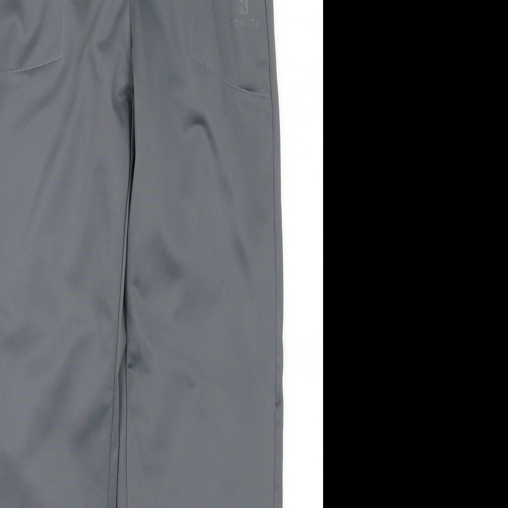 DOMYOS Boys Grey   Sweatpants Trousers Size 7-8 Years