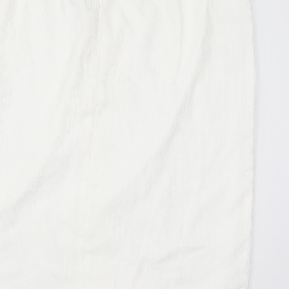 Soon Womens White   Straight & Pencil Skirt Size 20