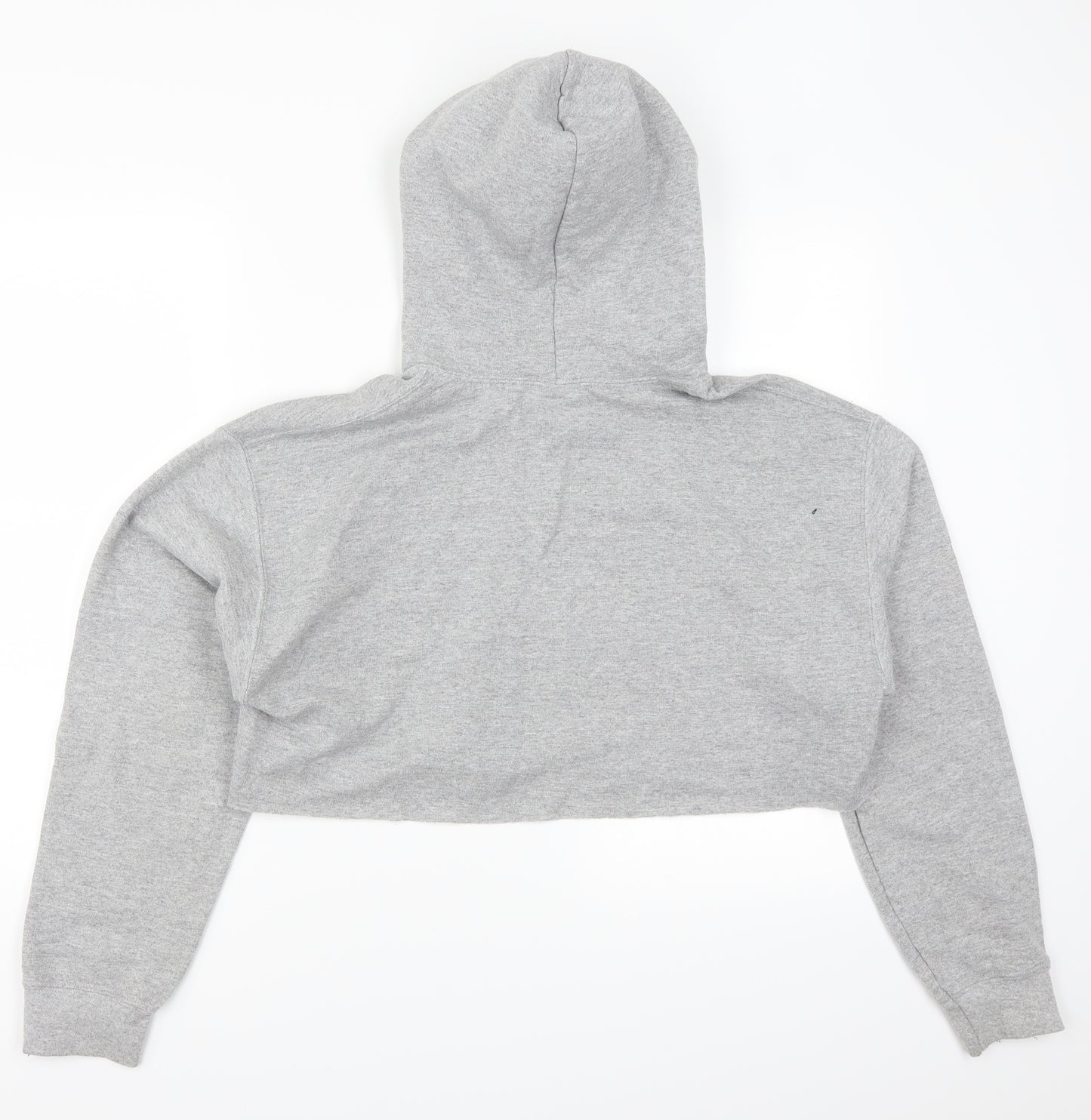 Gildan Womens Grey   Pullover Hoodie Size M  - Strictly Static