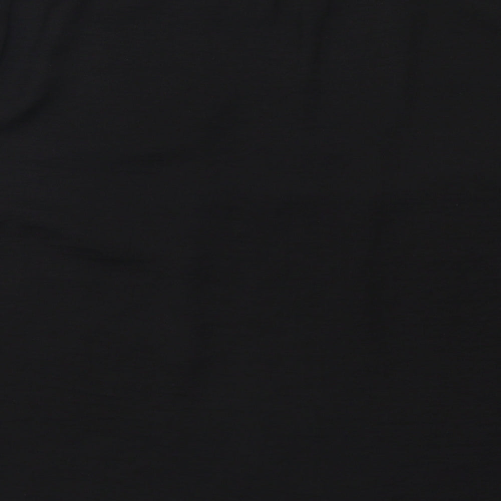 Nutmeg Womens Black   Basic Blouse Size 14