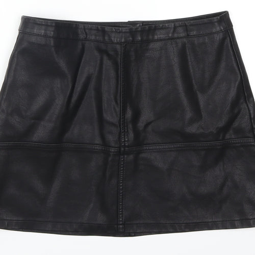 New Look Womens Black   A-Line Skirt Size 12