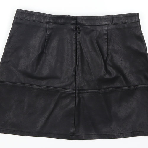 New Look Womens Black   A-Line Skirt Size 12