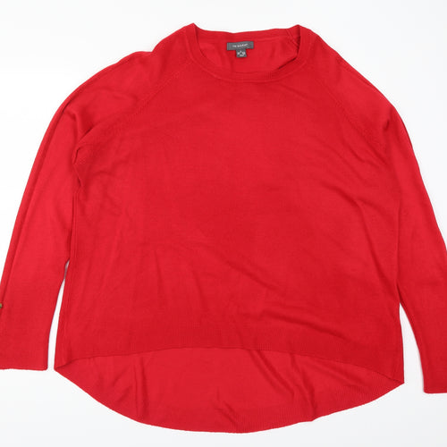 Primark Womens Red   Pullover Jumper Size 18