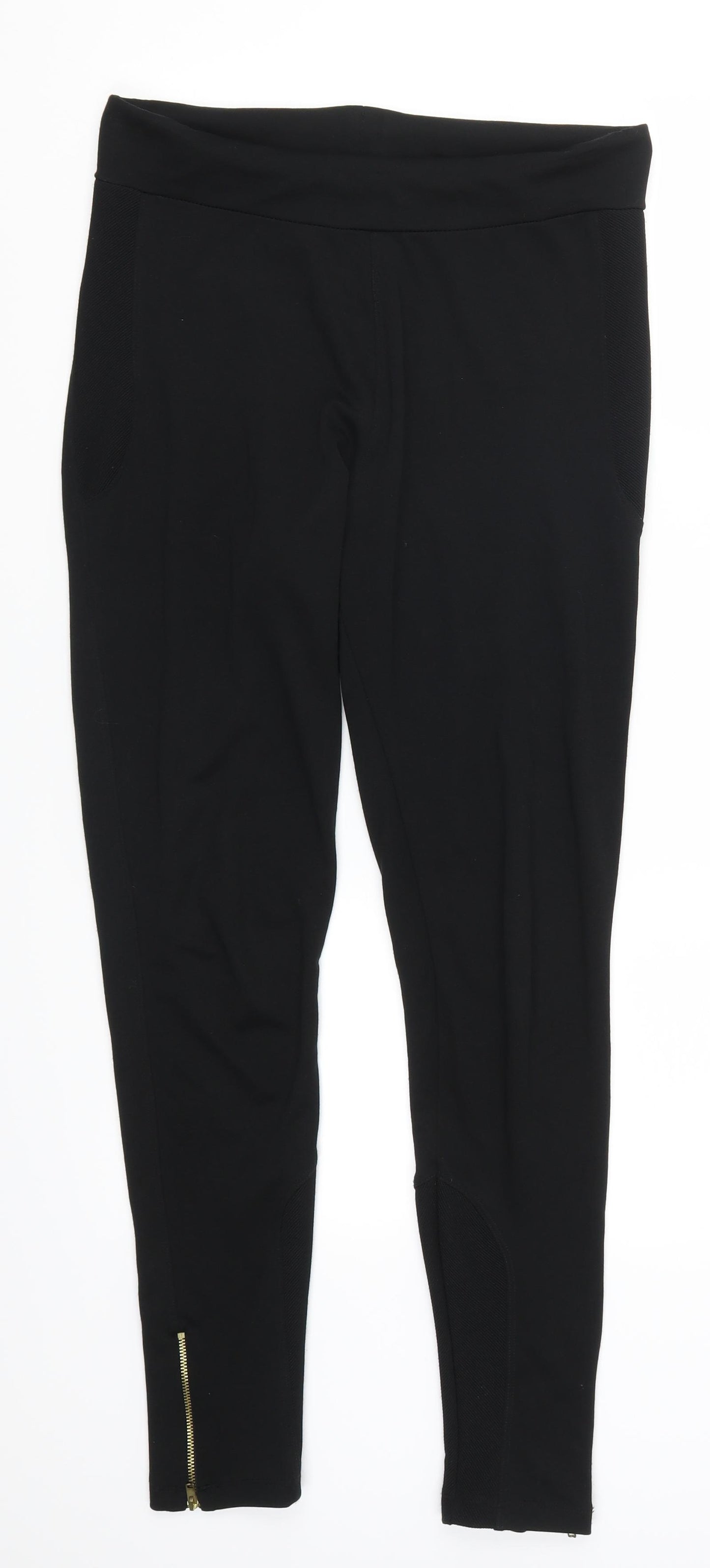 George Womens Black   Trousers  Size 14 L29 in