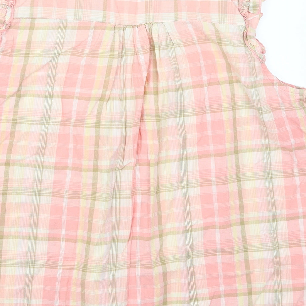TU Womens Pink Check  Basic Button-Up Size 20