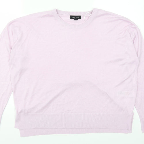 NEXT Womens Pink   Pullover Jumper Size M