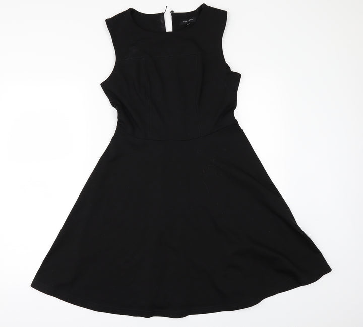 New Look Womens Black Fit & Flare Size 8