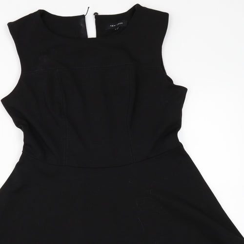New Look Womens Black   Fit & Flare  Size 8