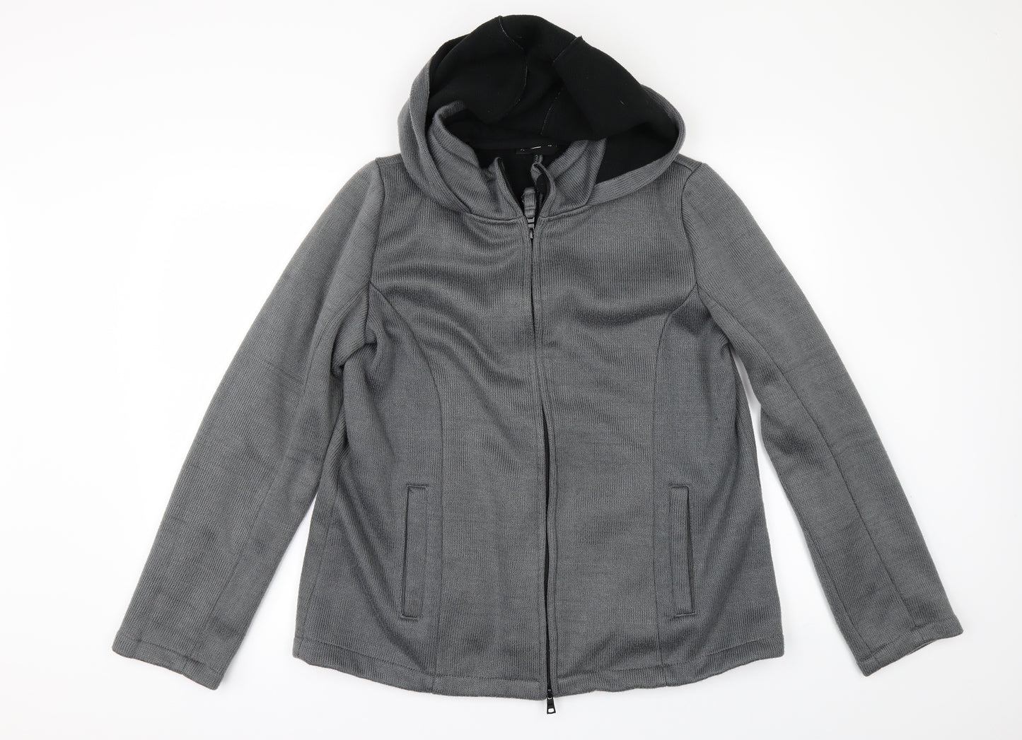 Janina Womens Grey   Jacket  Size 12