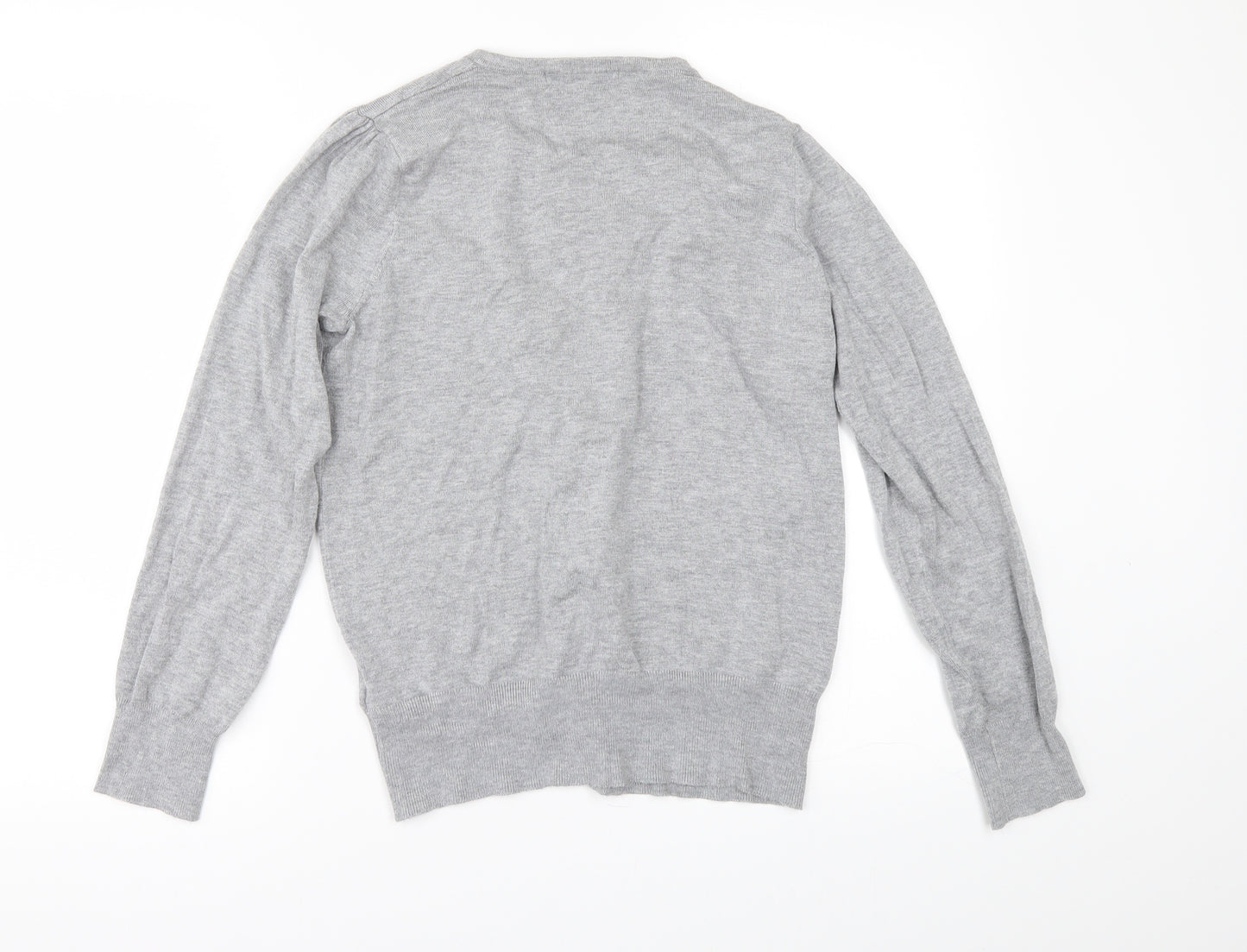 Marks and Spencer Womens Grey   Cardigan Jumper Size 12