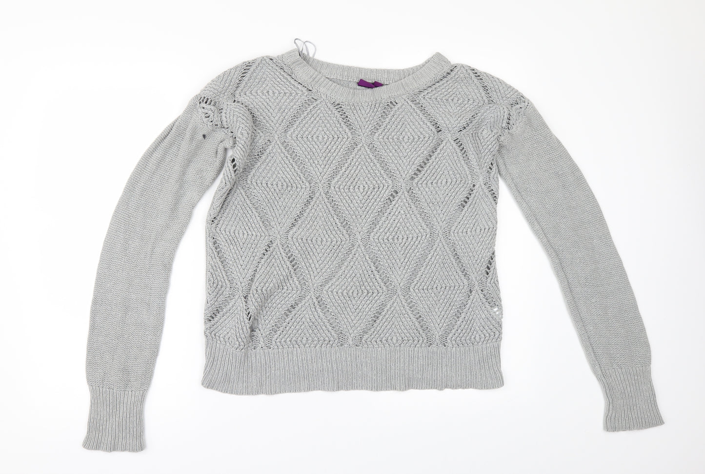 Hoxton Chic Womens Grey   Pullover Jumper Size 14