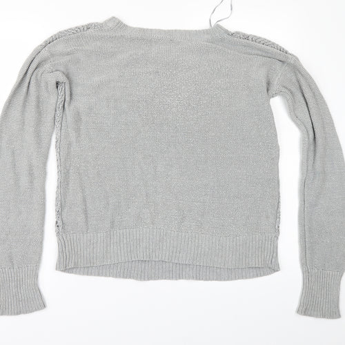 Hoxton Chic Womens Grey   Pullover Jumper Size 14
