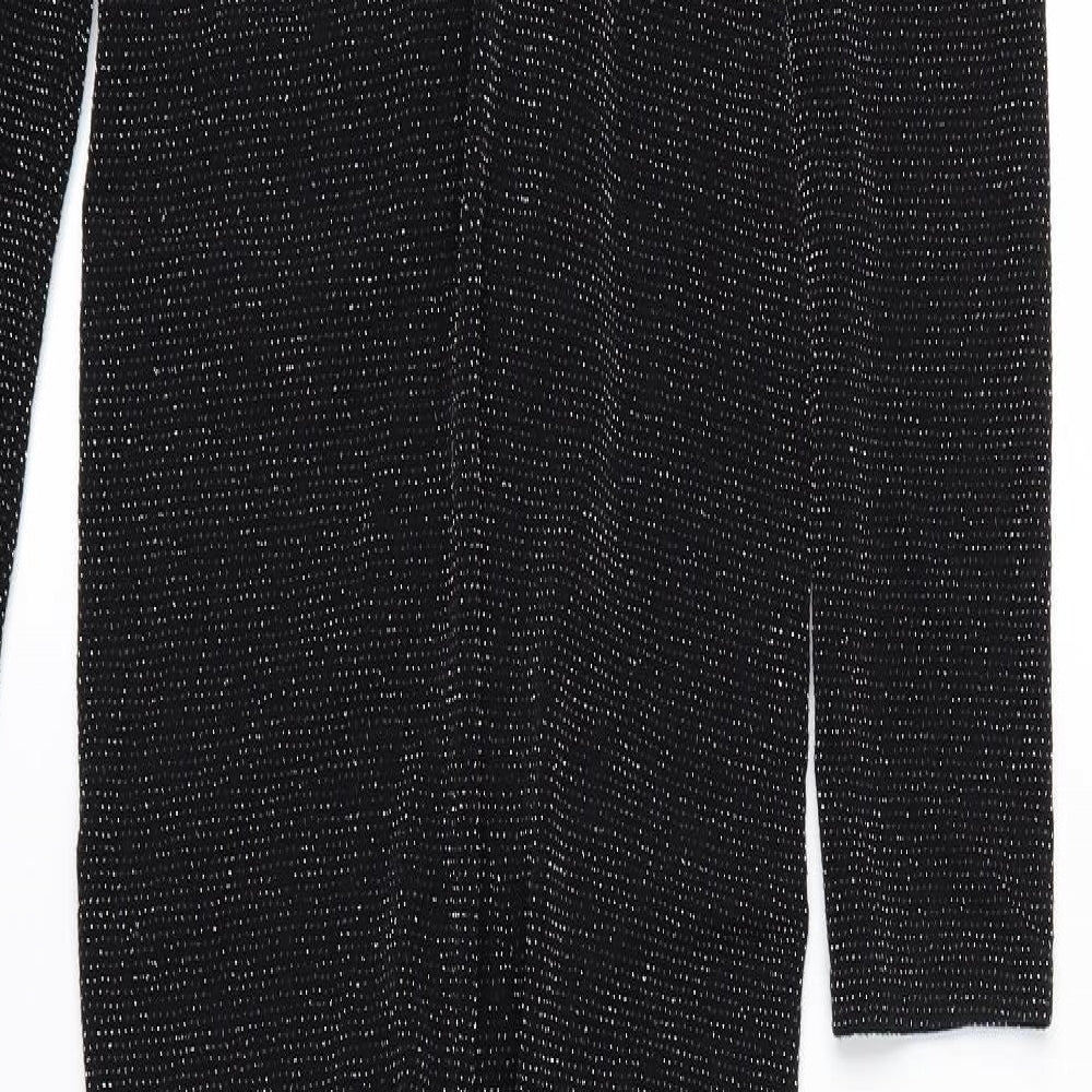 EDGE Womens Black   Ball Gown  Size 12  - Dipped hem