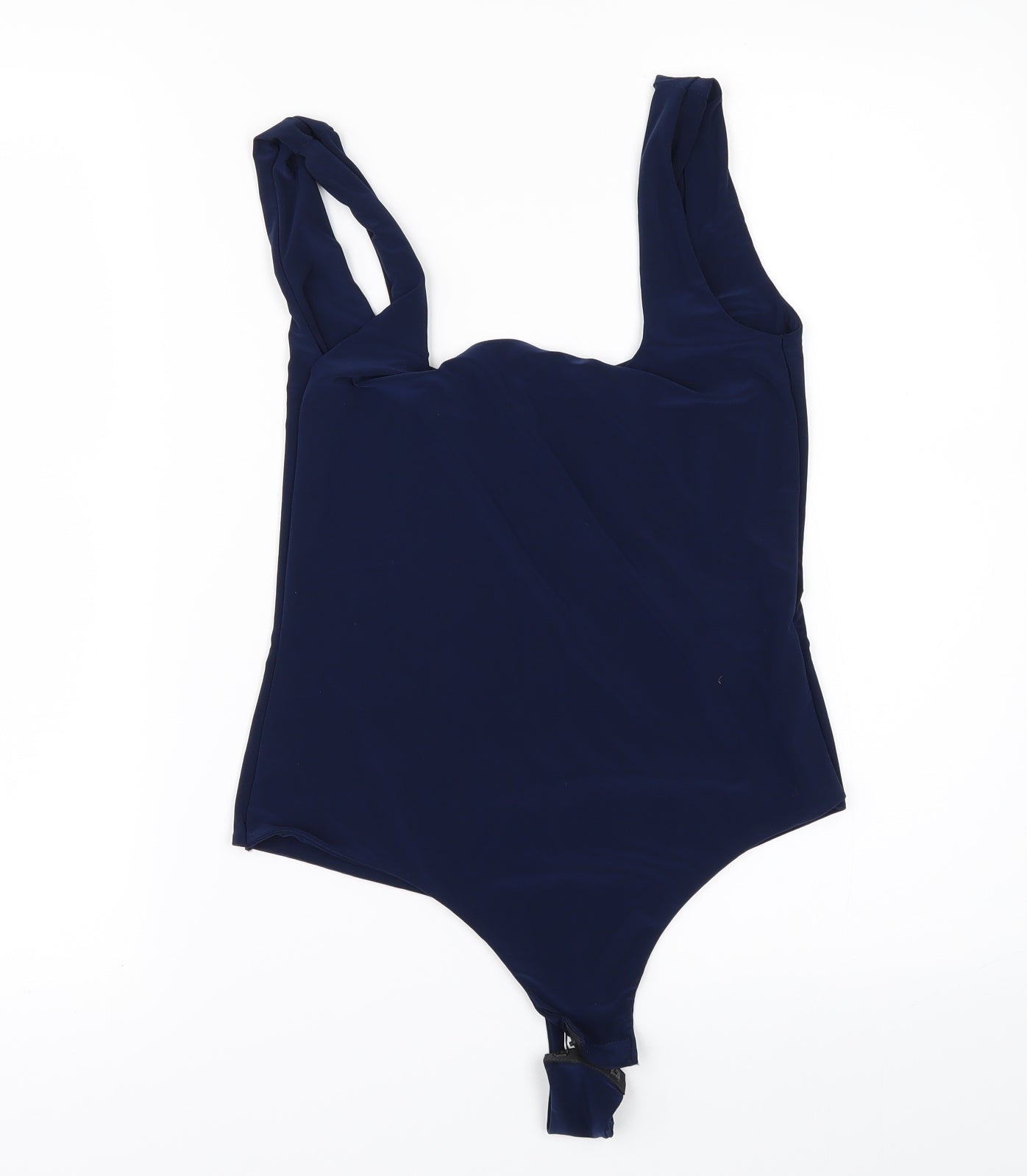 PRETTYLITTLETHING Womens Blue   Bodysuit One-Piece Size 10