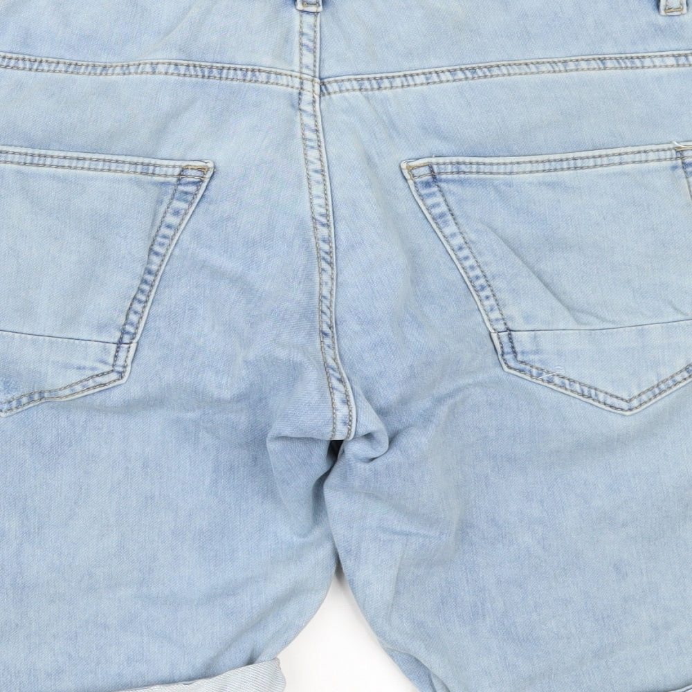 Denim & Co Mens Blue  Denim Chino Shorts Size 30