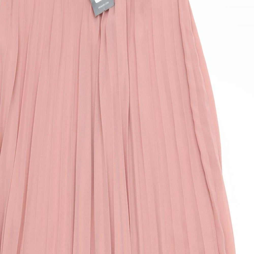 Primark Womens Pink   Maxi Skirt Size 8