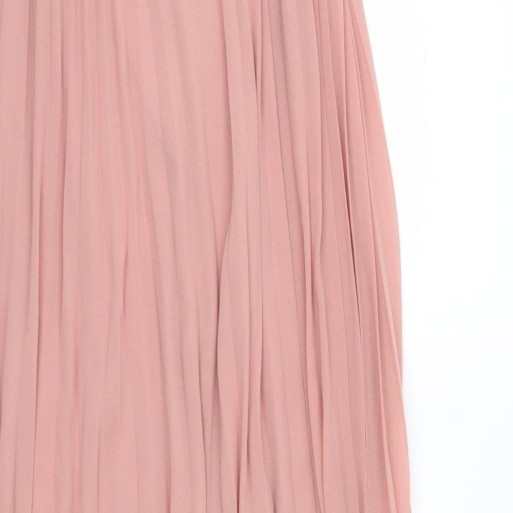 Primark Womens Pink   Maxi Skirt Size 8