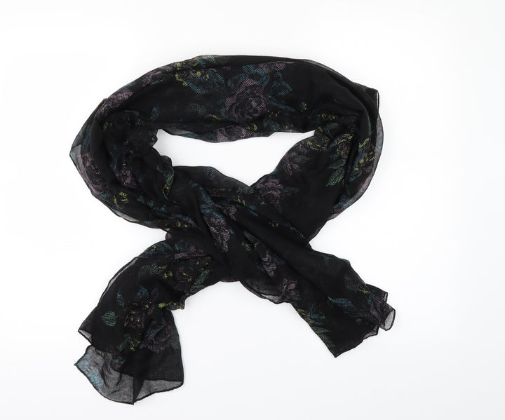 Preworn Womens Black Scarf