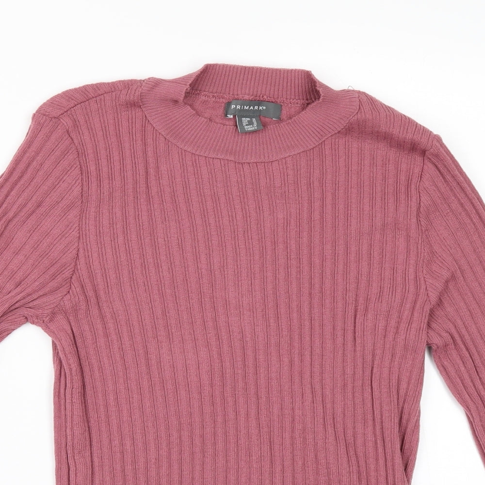 Primark Womens Pink   Pullover Jumper Size 14