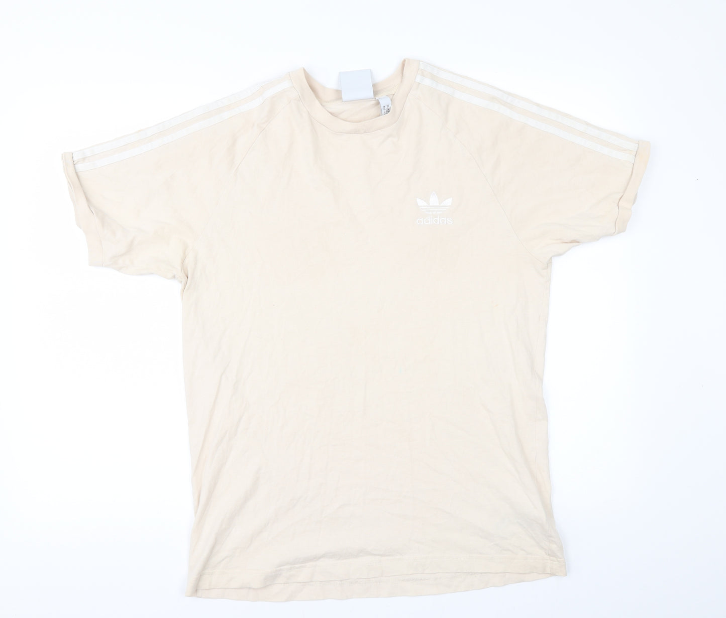 adidas Womens Beige   Basic T-Shirt Size M