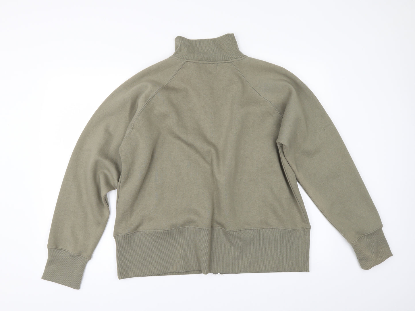 Bonmarché Womens Green   Full Zip Sweatshirt Size L
