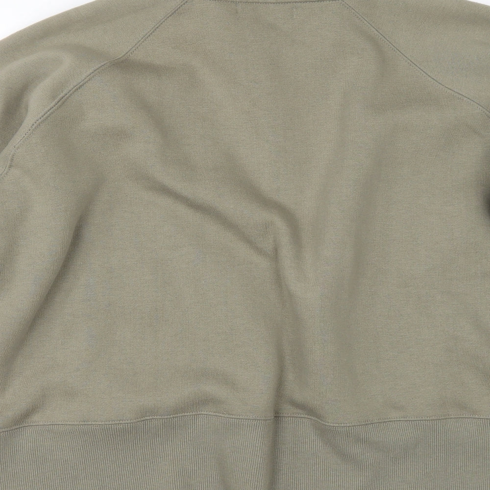 Bonmarché Womens Green   Full Zip Sweatshirt Size L