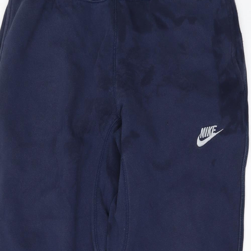 Nike Womens Blue   Jogger Trousers Size M L28 in