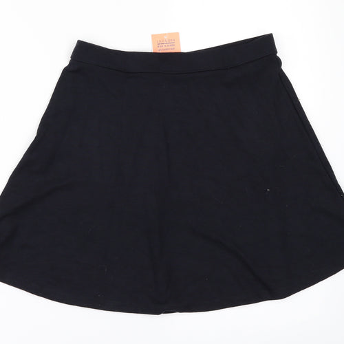 Lilly & Dan Girls Black   A-Line Skirt Size 11-12 Years