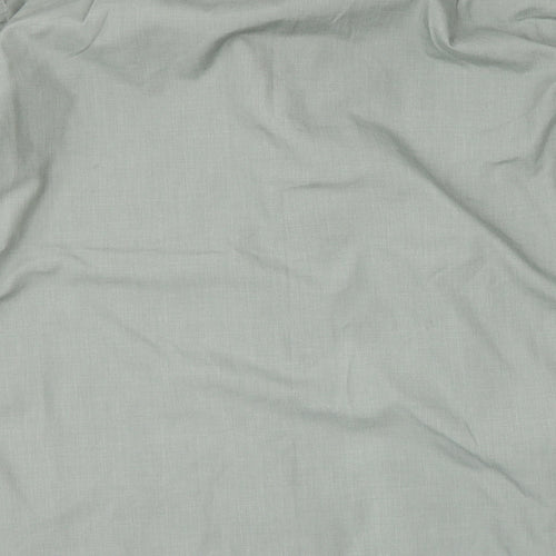Marks and Spencer Mens Green    Button-Up Size 14.5