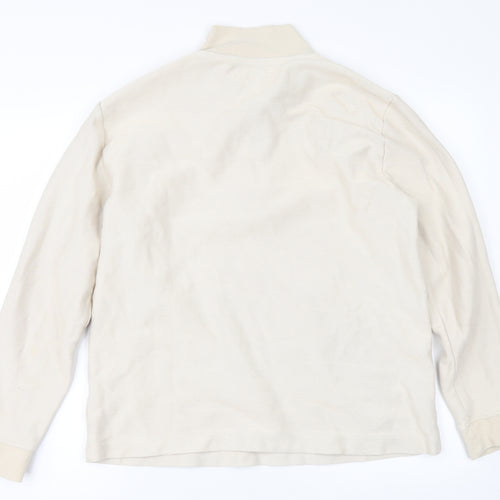 Topman Mens Beige   Pullover Jumper Size M