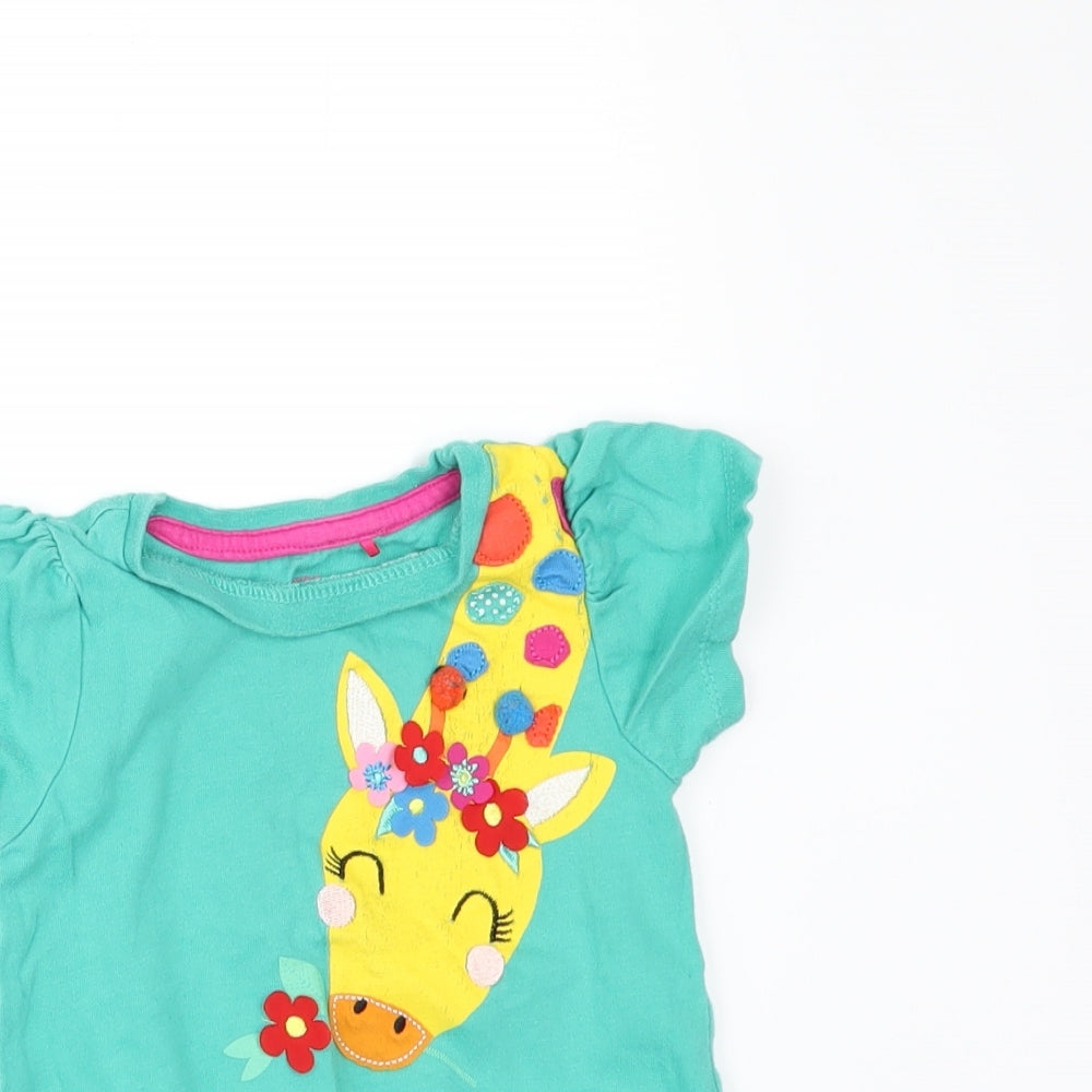 TU Girls Green   Basic T-Shirt Size 18-24 Months