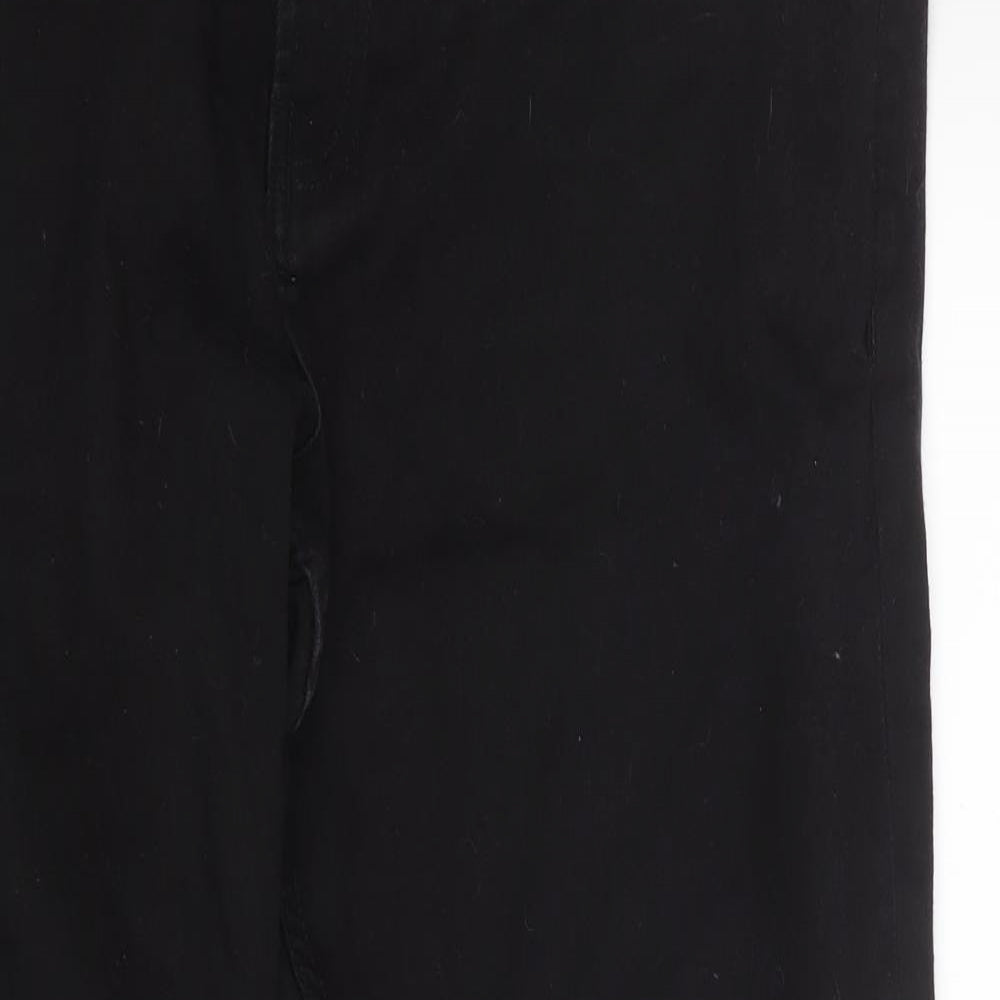 Maine Mens Black  Denim Straight Jeans Size 37 in L28 in