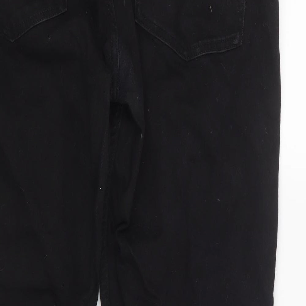 Maine Mens Black  Denim Straight Jeans Size 37 in L28 in