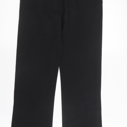 F&F Girls Black   Capri Trousers Size 10-11 Years