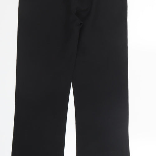 F&F Girls Black   Capri Trousers Size 10-11 Years