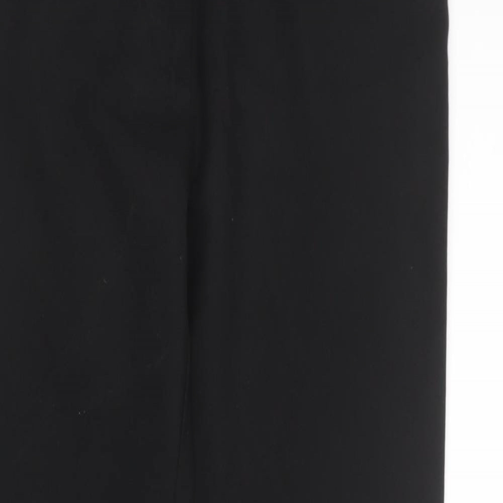 F&F Girls Black   Capri Trousers Size 10-11 Years