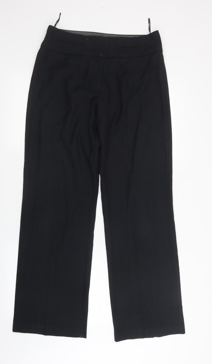 NEXT Womens Black   Trousers  Size 10 L31 in