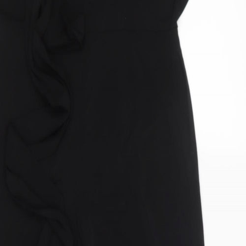 NEXT Womens Black   Jumpsuit One-Piece Size 10 L22 in