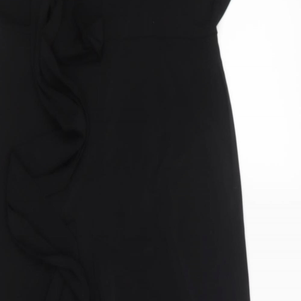 NEXT Womens Black   Jumpsuit One-Piece Size 10 L22 in