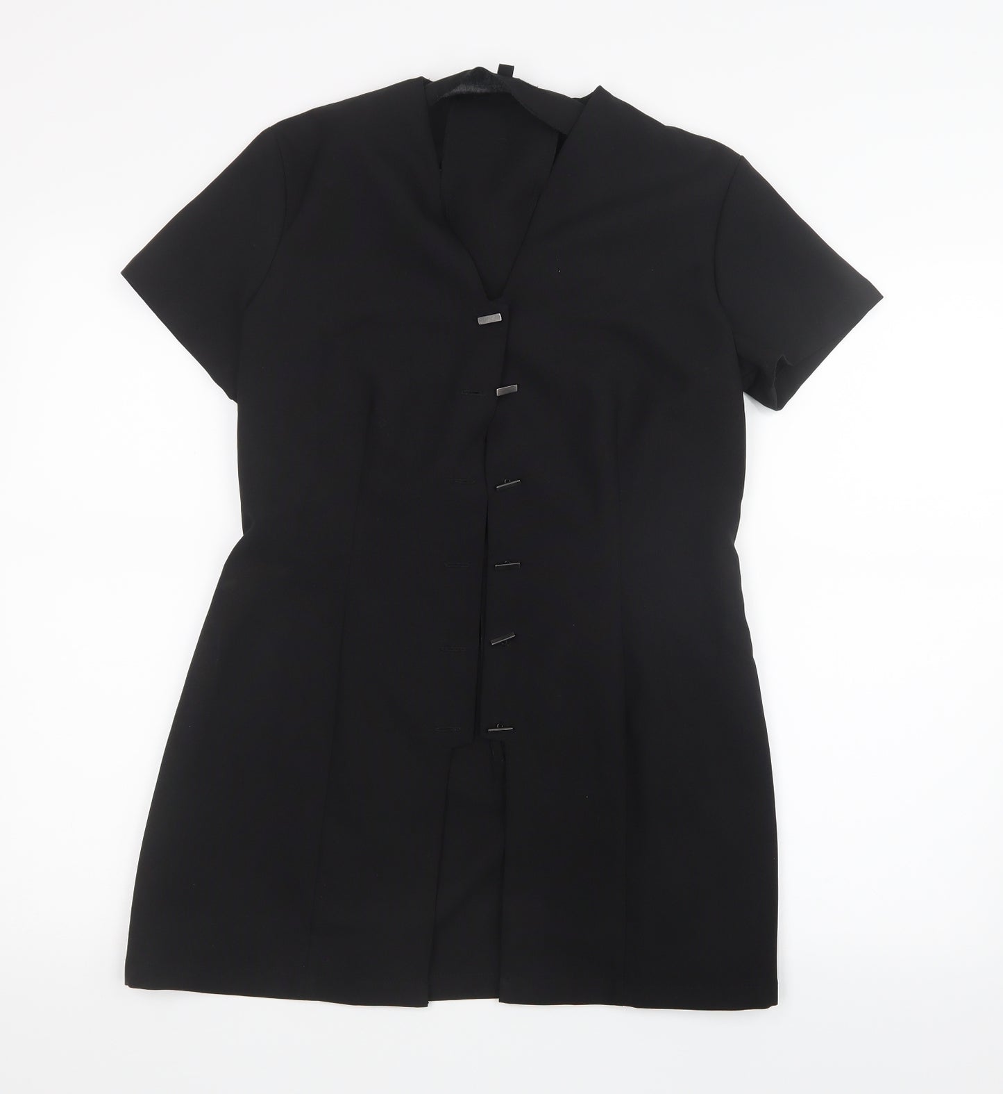 Simon Jersey Womens Black   Basic T-Shirt Size 10