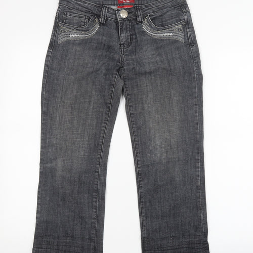 Blue Blue Womens Blue  Denim Straight Jeans Size 29 in L24.5 in