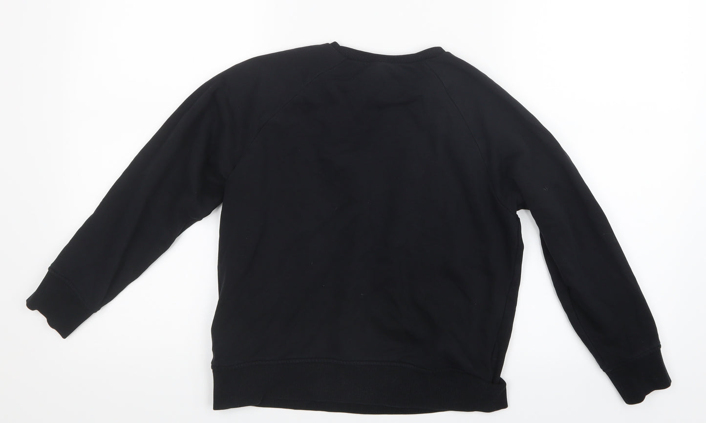 NEXT Boys Black   Pullover Jumper Size 8 Years
