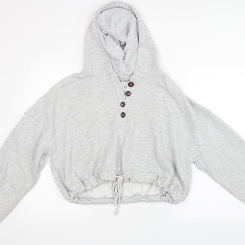 Primark Womens Grey   Pullover Hoodie Size 12