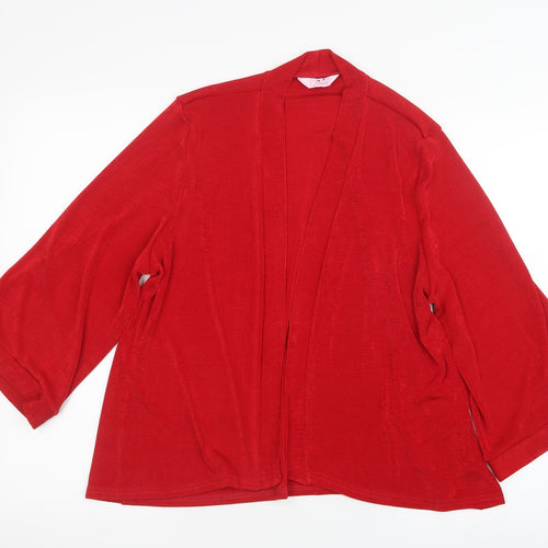 Julipa Womens Red   Jacket  Size 18