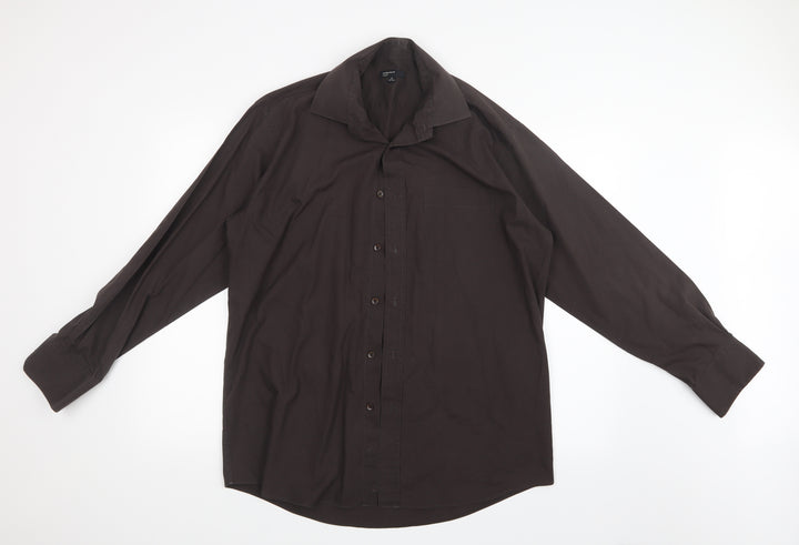 Cedar Wood State Mens Brown    Button-Up Size 16