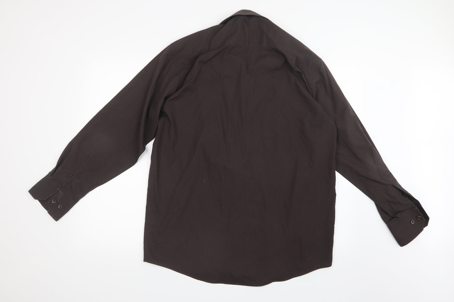 Cedar Wood State Mens Brown    Button-Up Size 16